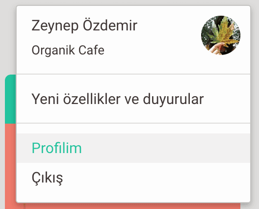 paraşüt profil oluşturma